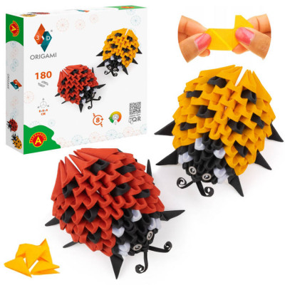3D Origami – zvieratko Lienka